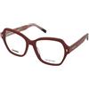 Missoni MIS 0258 LHF | Occhiali da Vista Graduati | Plastica | Quadrati | Bordeaux | Adrialenti