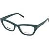 Missoni MIS 0261 1ED | Occhiali da Vista Graduati | Plastica | Cat Eye | Verde | Adrialenti