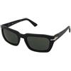 Persol PO3367S 95/31 | Occhiali da Sole Graduati o Non Graduati | Prova Online | Plastica | Rettangolari | Nero | Adrialenti