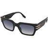 Marc Jacobs Marc 787/S 2M2/08 | Occhiali da Sole Graduati o Non Graduati | Prova Online | Plastica | Quadrati | Nero, Oro | Adrialenti