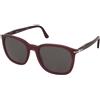 Persol PO3355S 1216/B1 | Occhiali da Sole Graduati o Non Graduati | Prova Online | Plastica | Quadrati | Viola | Adrialenti