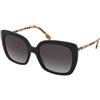 Burberry Caroll BE4323 38538G | Occhiali da Sole Graduati o Non Graduati | Prova Online | Plastica | Quadrati | Nero | Adrialenti