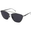 Fendi FF 0438/S 6LB/IR | Occhiali da Sole Graduati o Non Graduati | Prova Online | Metallo | Cat Eye, Ovali / Ellittici | Rutenio | Adrialenti