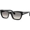 Persol PO0091S 95/32 | Occhiali da Sole Graduati o Non Graduati | Prova Online | Unisex | Plastica | Quadrati | Nero | Adrialenti