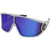 Alpina Legend Q-Lite Smoke Grey Matt/Blue Mirror | Occhiali da Sole Graduati o Non Graduati | Plastica | Quadrati | Grigio | Adrialenti