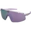Alpina Turbo Pro S Q-Lite Lilac Transparent Gloss/Purple Mirror | Occhiali da Sole Graduati o Non Graduati | Plastica | Mascherina | Viola, Trasparente | Adrialenti