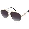 Burberry Carmen BE3128 11098G | Occhiali da Sole Graduati o Non Graduati | Prova Online | Unisex | Metallo | Pilot | Oro | Adrialenti