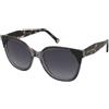 Carolina Herrera HER 0289/S R6S/9O | Occhiali da Sole Graduati o Non Graduati | Plastica | Quadrati | Nero, Grigio, Trasparente | Adrialenti