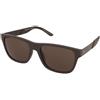 Emporio Armani EA4243 6243/73 | Occhiali da Sole Graduati o Non Graduati | Prova Online | Unisex | Plastica | Quadrati | Marrone | Adrialenti