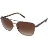 Michael Kors Stratton MK1096 160013 | Occhiali da Sole Graduati o Non Graduati | Prova Online | Metallo | Quadrati | Marrone | Adrialenti