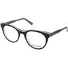 Calvin Klein Jeans CKJ19511 076 | Occhiali da Vista Graduati | Prova Online | Plastica | Quadrati | Nero, Trasparente | Adrialenti