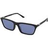 Emporio Armani EA4239U 5017/80 | Occhiali da Sole Graduati o Non Graduati | Prova Online | Plastica | Quadrati | Nero | Adrialenti