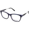 Calvin Klein Jeans CKJ18706 408 | Occhiali da Vista Graduati | Prova Online | Plastica | Quadrati | Blu, Viola, Trasparente | Adrialenti