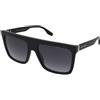 Marc Jacobs Marc 639/S 807/9O | Occhiali da Sole Graduati o Non Graduati | Prova Online | Plastica | Quadrati | Nero | Adrialenti
