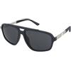 Emporio Armani EA4236U 6189/87 | Occhiali da Sole Graduati o Non Graduati | Prova Online | Plastica | Quadrati | Blu | Adrialenti