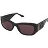 Guess GU00253 52E | Occhiali da Sole Graduati o Non Graduati | Prova Online | Plastica | Rettangolari | Marrone, Havana | Adrialenti
