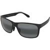 Maui Jim Red Sands 432N-2M | Occhiali da Sole Graduati o Non Graduati | Prova Online | Plastica | Quadrati | Nero | Adrialenti