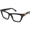 Dsquared2 D2 0172 807 | Occhiali da Vista Graduati | Plastica | Cat Eye, Ovali / Ellittici | Nero | Adrialenti