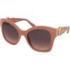 Guess GU00197 72F | Occhiali da Sole Graduati o Non Graduati | Prova Online | Plastica | Quadrati, Farfalla | Rosa | Adrialenti