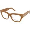 Marisio Refined C2 | Occhiali da Vista Graduati | Prova Online | Plastica | Quadrati | Marrone | Adrialenti