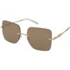Michael Kors Quebec MK1150 10145A | Occhiali da Sole Graduati o Non Graduati | Prova Online | Metallo | Cat Eye | Oro | Adrialenti