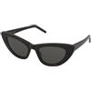 Saint Laurent Lily SL 213 016 | Occhiali da Sole Graduati o Non Graduati | Prova Online | Plastica | Cat Eye, Ovali / Ellittici | Marrone, Havana | Adrialenti