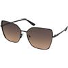 Guess GU00192 01B | Occhiali da Sole Graduati o Non Graduati | Prova Online | Metallo | Farfalla | Nero | Adrialenti