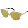 Police Halo 2 SPL349 300G | Occhiali da Sole Graduati o Non Graduati | Prova Online | Metallo | Quadrati | Oro | Adrialenti