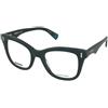Missoni MIS 0235 1ED | Occhiali da Vista Graduati | Prova Online | Plastica | Quadrati | Verde | Adrialenti