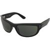 Ray-Ban Mega Balorama RB2289 901/31 | Occhiali da Sole Graduati o Non Graduati | Prova Online | Unisex | Plastica | Quadrati | Nero | Adrialenti
