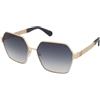 MAX&Co. MO0141 32W | Occhiali da Sole Graduati o Non Graduati | Metallo | Quadrati | Oro | Adrialenti