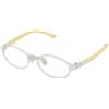 Crullé Toddler Joyful C445 | Occhiali per Bambini | Prova Online | Unisex | Plastica | Ovali / Ellittici | Giallo, Trasparente | Adrialenti