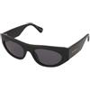 MAX&Co. MO0147 01A | Occhiali da Sole Graduati o Non Graduati | Plastica | Cat Eye | Nero | Adrialenti