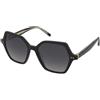 Tommy Hilfiger TH 2213/S 807/9O | Occhiali da Sole Graduati o Non Graduati | Prova Online | Plastica | Esagonale | Nero | Adrialenti