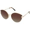 Crullé Exalted C1 | Occhiali da Sole Graduati o Non Graduati | Prova Online | Metallo | Cat Eye | Oro | Adrialenti