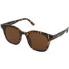 Válle Element C2 | Occhiali da Sole Graduati o Non Graduati | Prova Online | Unisex | Plastica | Quadrati | Marrone, Havana | Adrialenti