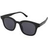 Válle Element C1 | Occhiali da Sole Graduati o Non Graduati | Prova Online | Unisex | Plastica | Quadrati | Nero | Adrialenti
