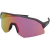 Alpina Sonic HR Q-Lite Black Purple Metalic Matt/Pink Mirror | Occhiali da Sole Graduati o Non Graduati | Plastica | Mascherina | Nero | Adrialenti