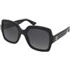 Gucci GG1337S 002 | Occhiali da Sole Graduati o Non Graduati | Prova Online | Plastica | Quadrati | Nero | Adrialenti