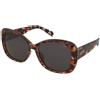 Crullé Goals C5 | Occhiali da Sole Graduati o Non Graduati | Prova Online | Plastica | Oversize | Rosso, Marrone, Havana | Adrialenti