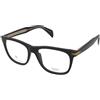 David Beckham DB 1208 807 | Occhiali da Vista Graduati | Prova Online | Plastica | Quadrati | Nero | Adrialenti