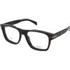 David Beckham DB 7020/Crafted 807 | Occhiali da Vista Graduati | Prova Online | Plastica | Quadrati | Nero | Adrialenti