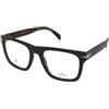 David Beckham DB 7020/Flat WR7 | Occhiali da Vista Graduati | Prova Online | Plastica | Quadrati | Marrone, Havana | Adrialenti