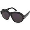 Tom Ford Inger FT1113 01A | Occhiali da Sole Graduati o Non Graduati | Prova Online | Plastica | Oversize | Nero | Adrialenti