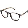 David Beckham DB 1126 2IK | Occhiali da Vista Graduati | Plastica | Panthos | Marrone, Havana | Adrialenti