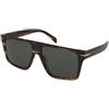 David Beckham DB 7149/S WR9/QT | Occhiali da Sole Graduati o Non Graduati | Prova Online | Plastica | Quadrati | Marrone, Havana | Adrialenti