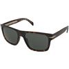 David Beckham DB 7150/S 086/QT | Occhiali da Sole Graduati o Non Graduati | Prova Online | Plastica | Quadrati | Marrone, Havana | Adrialenti
