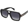 David Beckham DB 7151/S 807/08 | Occhiali da Sole Graduati o Non Graduati | Plastica | Quadrati | Nero | Adrialenti