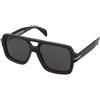 David Beckham DB 7151/S 807/IR | Occhiali da Sole Graduati o Non Graduati | Prova Online | Plastica | Quadrati | Nero | Adrialenti