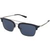 Emporio Armani EA4228 3045/80 | Occhiali da Sole Graduati o Non Graduati | Prova Online | Unisex | Metallo, Plastica | Browline | Blu, Argento | Adrialenti